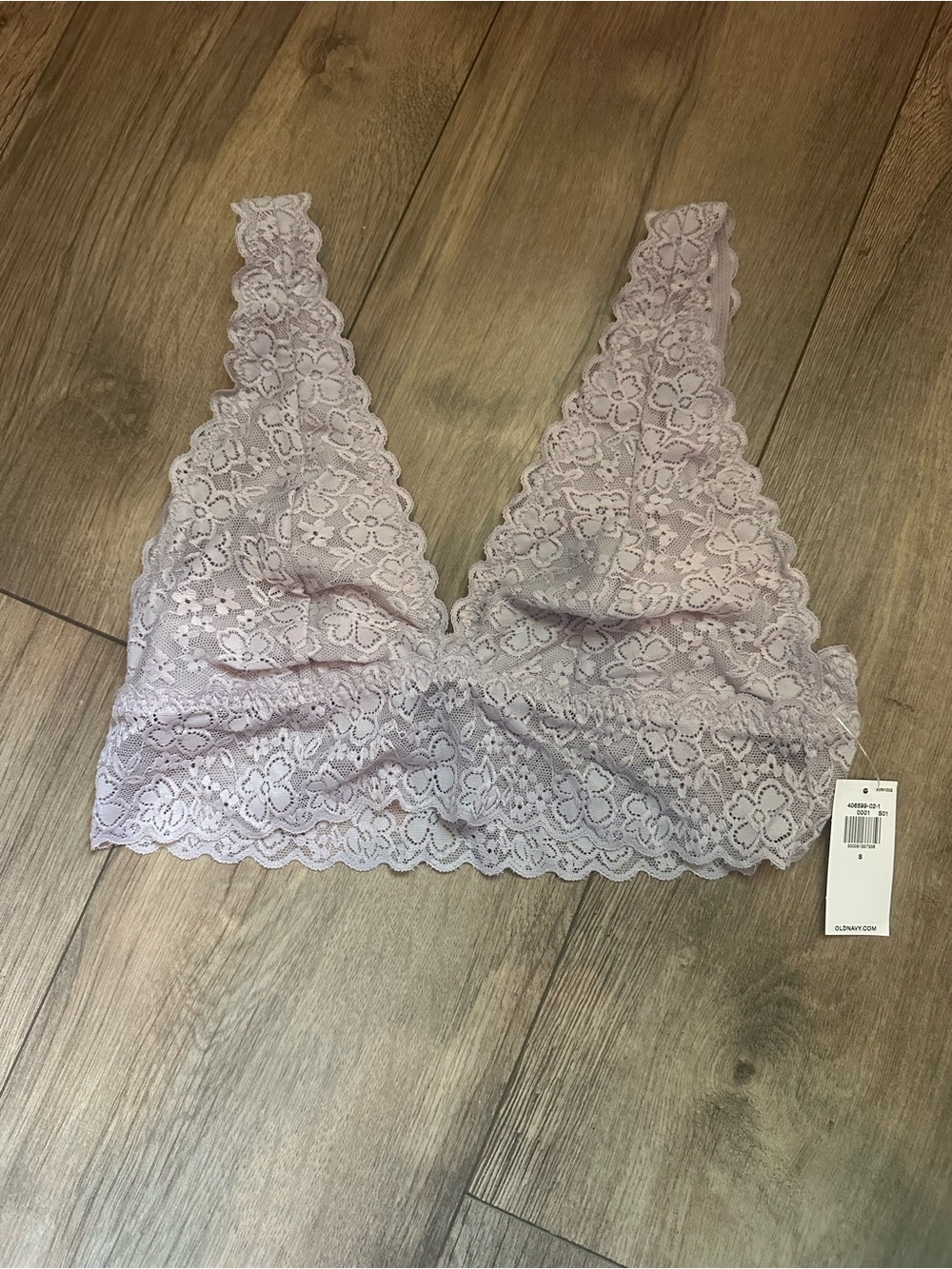Old Navy Lace Bralette - Light Lavender